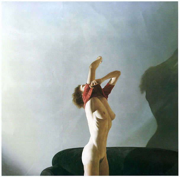WikiOO.org - Enciclopedia of Fine Arts - Pictura, lucrări de artă Grahame Sydney - Standing Nude Ii