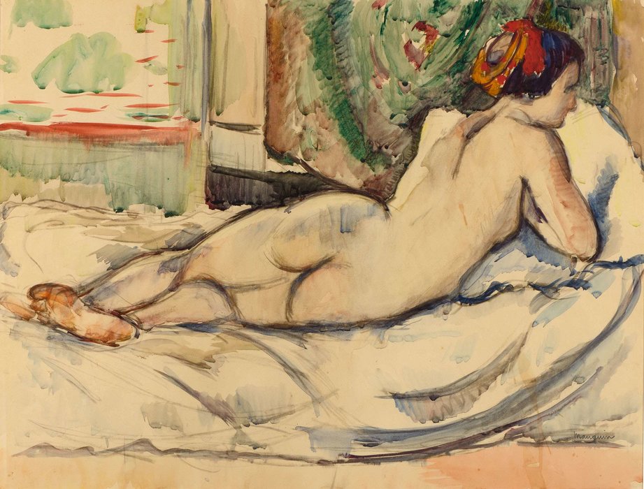 WikiOO.org - Encyclopedia of Fine Arts - Schilderen, Artwork Henri Gaudier Brzeska - Jeanne Au Turban Rouge