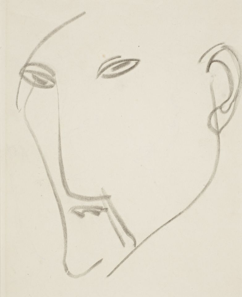 WikiOO.org - Enciclopédia das Belas Artes - Pintura, Arte por Henri Gaudier Brzeska - Self-portrait