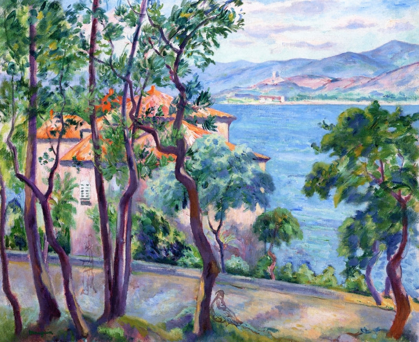 WikiOO.org - Encyclopedia of Fine Arts - Schilderen, Artwork Henri Gaudier Brzeska - Trees Near Cavaliere