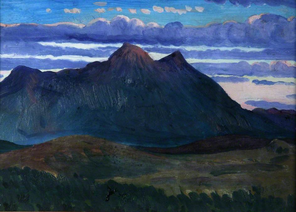 Wikioo.org - The Encyclopedia of Fine Arts - Painting, Artwork by James Dickson Innes - Arenig Mountain