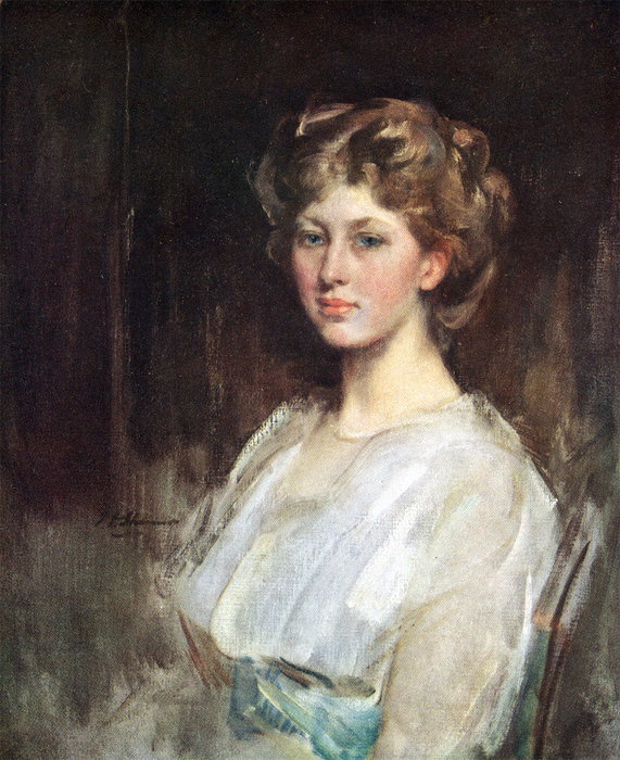 WikiOO.org - دایره المعارف هنرهای زیبا - نقاشی، آثار هنری James Jebusa Shannon - Portrait Of Mary, Princess Royal