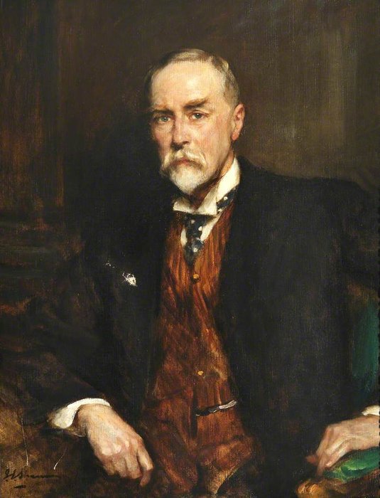 Wikioo.org - The Encyclopedia of Fine Arts - Painting, Artwork by James Jebusa Shannon - Sir Reginald Blomfield