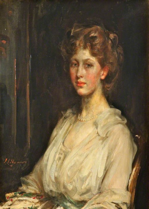 Wikioo.org - The Encyclopedia of Fine Arts - Painting, Artwork by James Jebusa Shannon - The Princess Royal