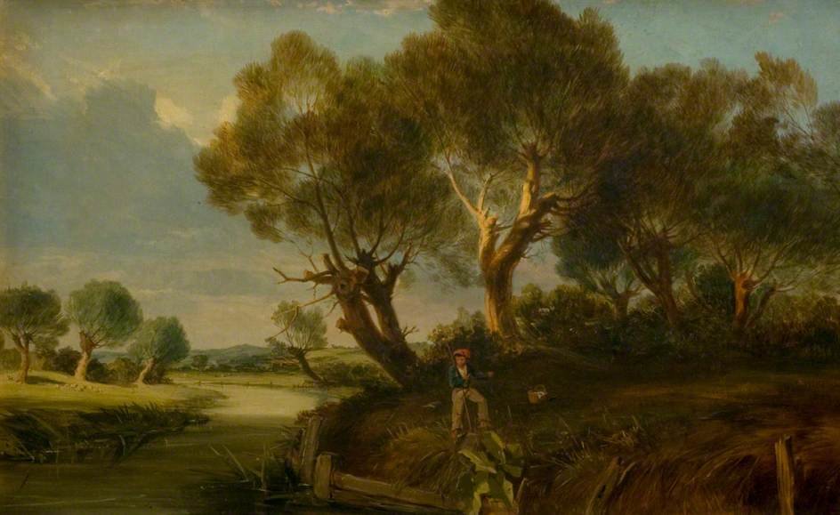 WikiOO.org - Güzel Sanatlar Ansiklopedisi - Resim, Resimler James Netherlands - English Landscape