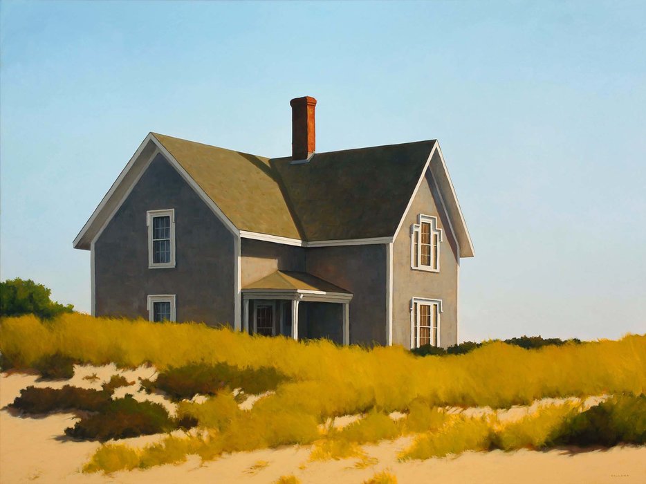 Wikioo.org - The Encyclopedia of Fine Arts - Painting, Artwork by James Netherlands - Lightkeeper's House