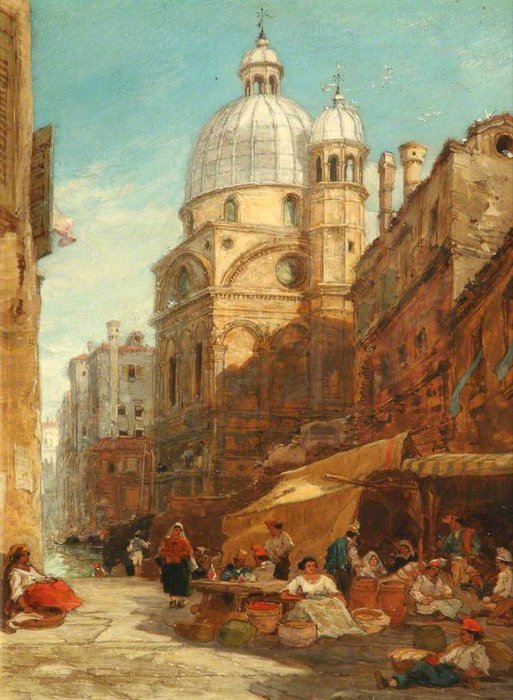 Wikioo.org - The Encyclopedia of Fine Arts - Painting, Artwork by James Netherlands - Santa Maria Dei Miracoli, Venice