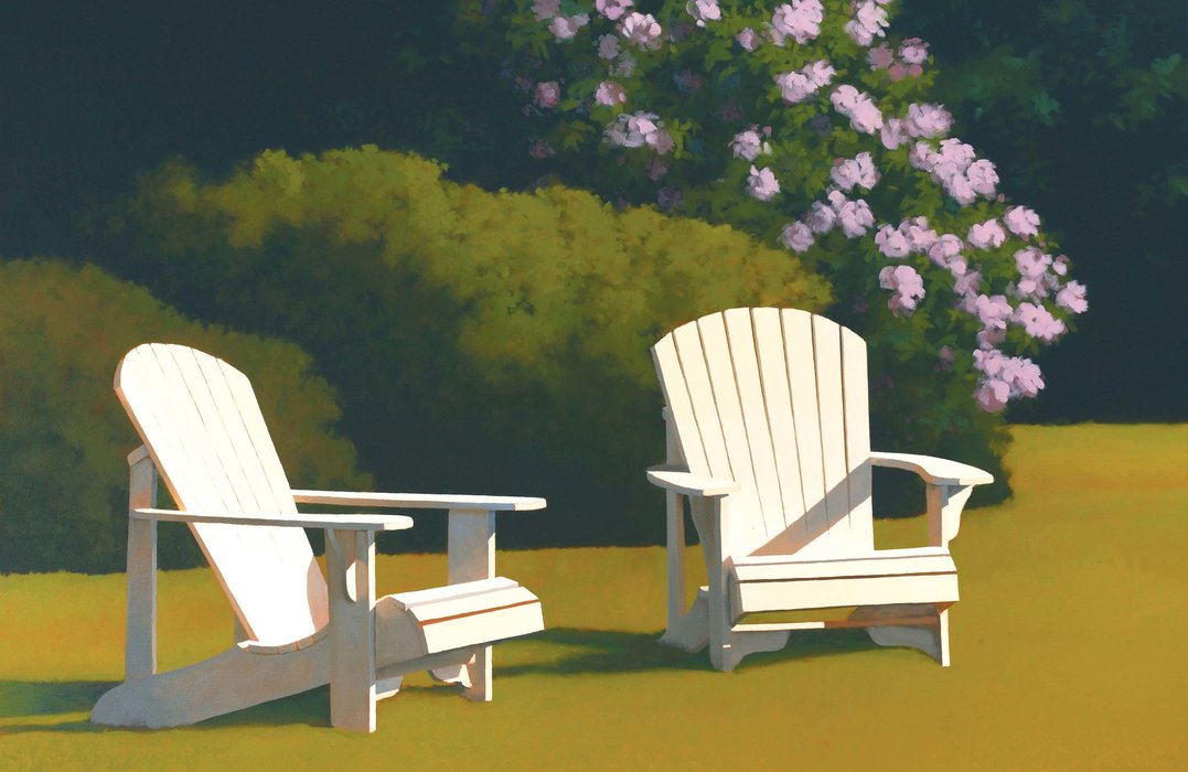 Wikioo.org - The Encyclopedia of Fine Arts - Painting, Artwork by James Netherlands - Two Chairs