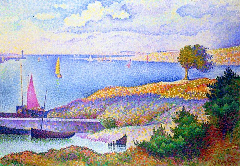 Wikioo.org - The Encyclopedia of Fine Arts - Painting, Artwork by Jean Dominique Antony Metzinger - Paysage