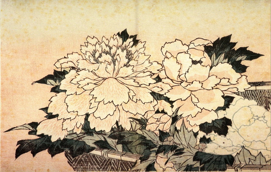 WikiOO.org - אנציקלופדיה לאמנויות יפות - ציור, יצירות אמנות Katsushika Hokusai - Flowers