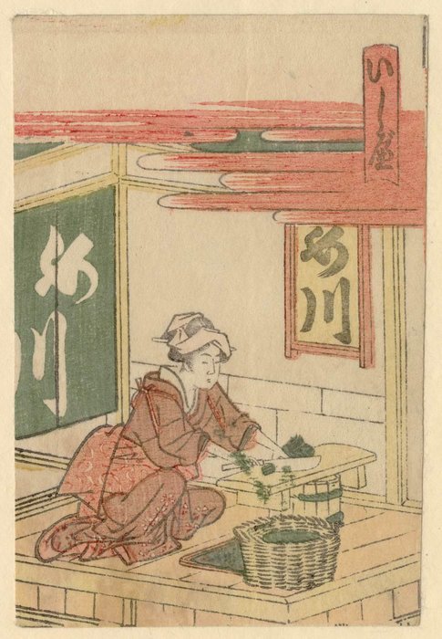 Wikioo.org - The Encyclopedia of Fine Arts - Painting, Artwork by Katsushika Hokusai - Ishibe