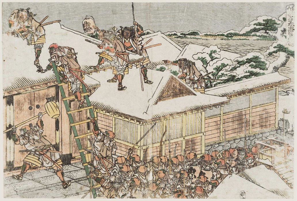 WikiOO.org – 美術百科全書 - 繪畫，作品 Katsushika Hokusai - Jûichidanme