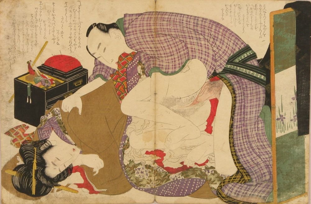 Wikioo.org - The Encyclopedia of Fine Arts - Painting, Artwork by Katsushika Hokusai - Scene Vii