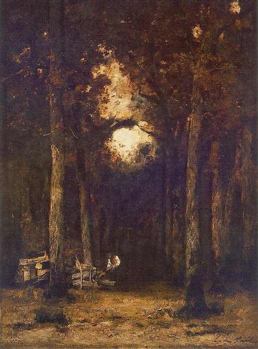 WikiOO.org - Enciklopedija likovnih umjetnosti - Slikarstvo, umjetnička djela Laszlo Paal - Inside The Forest