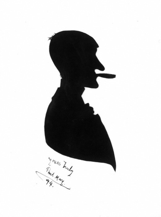 WikiOO.org - Encyclopedia of Fine Arts - Maalaus, taideteos Philip William May - Silhouette On Glass