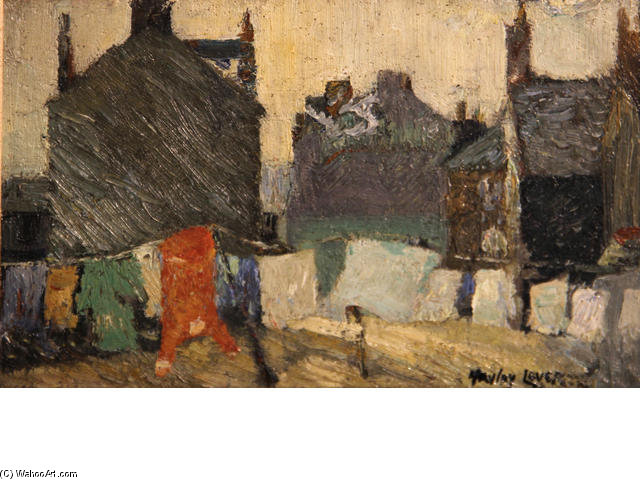 Wikioo.org - The Encyclopedia of Fine Arts - Painting, Artwork by Richard Hayley Lever - Views Of St. Ives