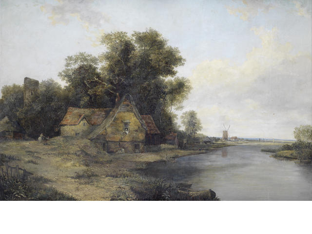 Wikioo.org - The Encyclopedia of Fine Arts - Painting, Artwork by John Paul - Burgh Castle On The Yare