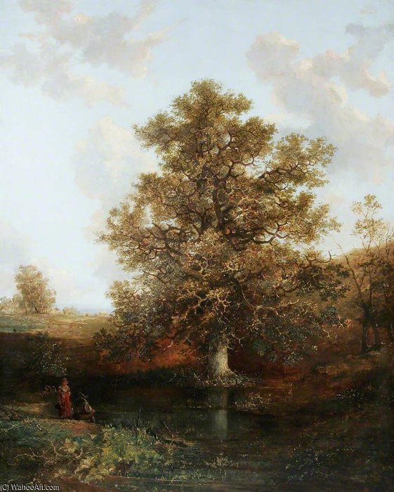 Wikioo.org - The Encyclopedia of Fine Arts - Painting, Artwork by John Paul - Poringland Oak