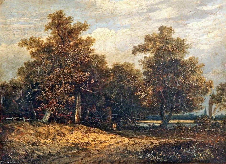 Wikioo.org - The Encyclopedia of Fine Arts - Painting, Artwork by John Paul - Wooded Landscape