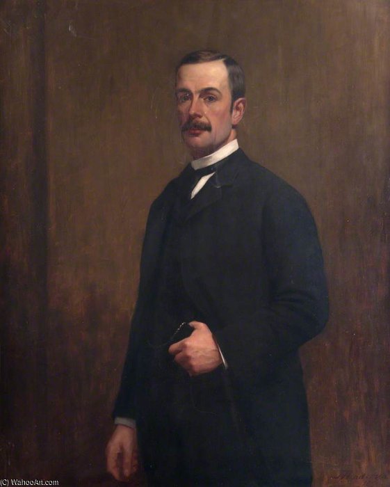 Wikioo.org - The Encyclopedia of Fine Arts - Painting, Artwork by Joseph Henderson - Mr William Ewing Gilmour