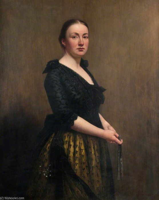 WikiOO.org - Encyclopedia of Fine Arts - Schilderen, Artwork Joseph Henderson - Mrs William Ewing Gilmour