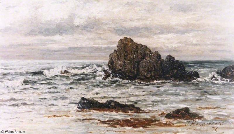 WikiOO.org - Encyclopedia of Fine Arts - Maalaus, taideteos Joseph Henderson - Sea Piece