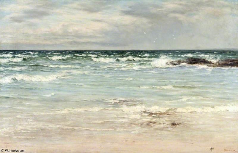 WikiOO.org - Encyclopedia of Fine Arts - Maľba, Artwork Joseph Henderson - The Flowing Tide