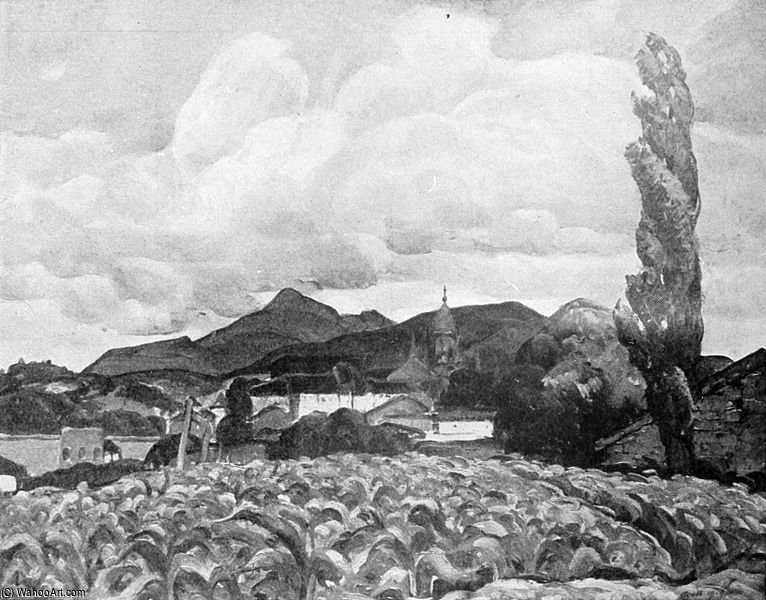 Wikioo.org - Bách khoa toàn thư về mỹ thuật - Vẽ tranh, Tác phẩm nghệ thuật Leon Kroll - Basque Landscape