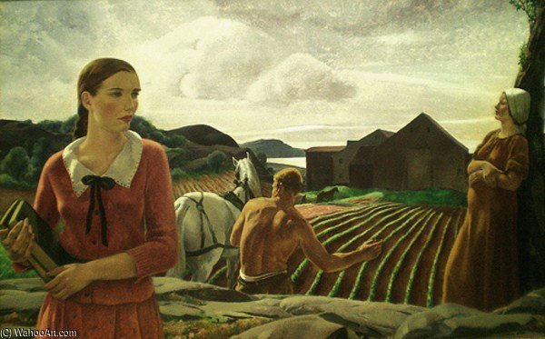 WikiOO.org - Enciklopedija likovnih umjetnosti - Slikarstvo, umjetnička djela Leon Kroll - Morning On The Cape