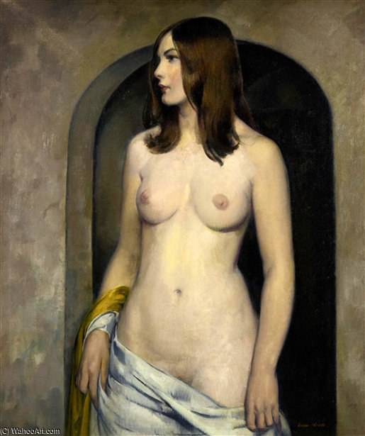 WikiOO.org - Encyclopedia of Fine Arts - Maľba, Artwork Leon Kroll - Nude Dorothy