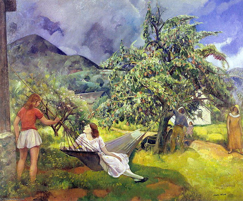 Wikioo.org - The Encyclopedia of Fine Arts - Painting, Artwork by Leon Kroll - Summer