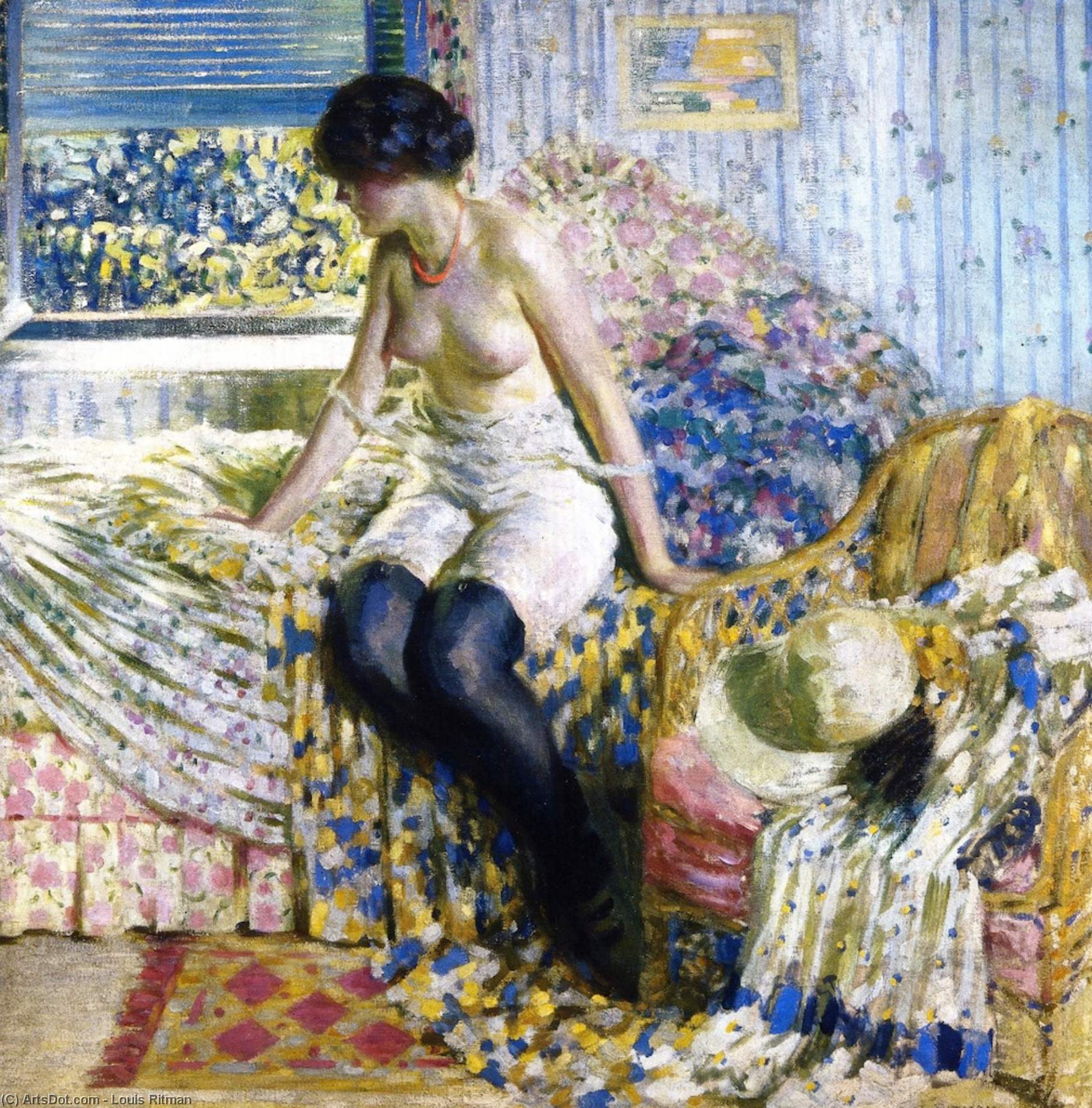 Wikioo.org - The Encyclopedia of Fine Arts - Painting, Artwork by Louis Ritman - Early Morning