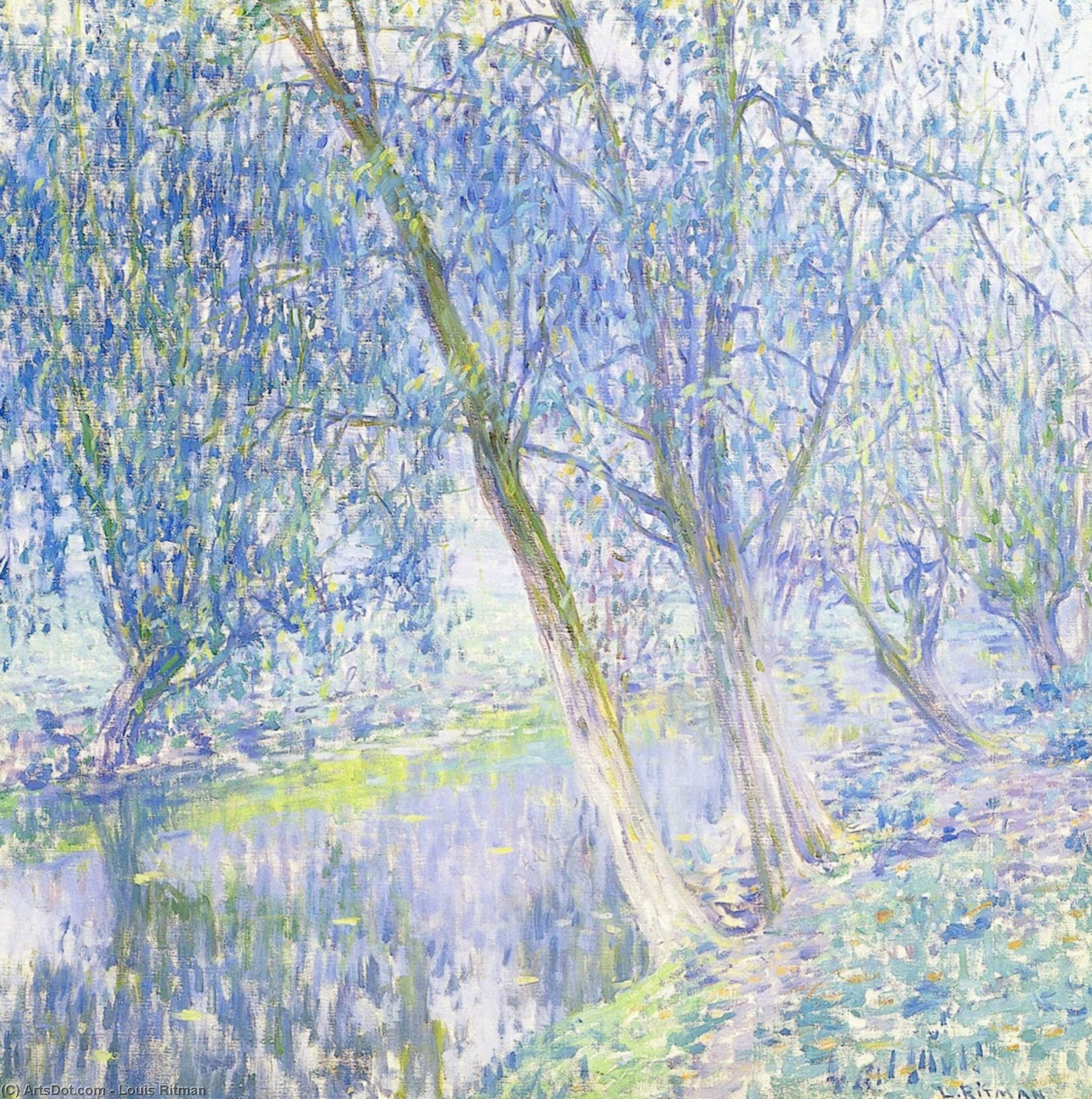 Wikioo.org - The Encyclopedia of Fine Arts - Painting, Artwork by Louis Ritman - Landscape