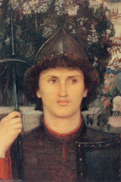 Wikioo.org - The Encyclopedia of Fine Arts - Painting, Artwork by Marie Spartali Stillman - St George