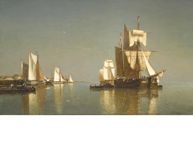 Wikioo.org - The Encyclopedia of Fine Arts - Painting, Artwork by Paul Jean Clays - Morning Light