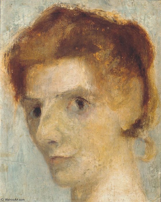 WikiOO.org - Encyclopedia of Fine Arts - Maalaus, taideteos Paula Modersohn Becker - Self-portrait