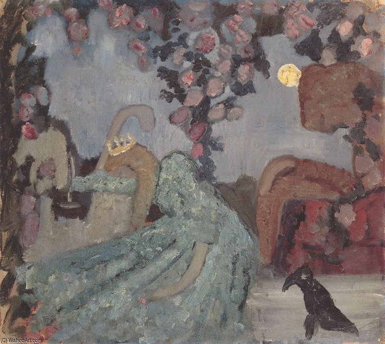 WikiOO.org - Encyclopedia of Fine Arts - Lukisan, Artwork Paula Modersohn Becker - Sleeping Beauty