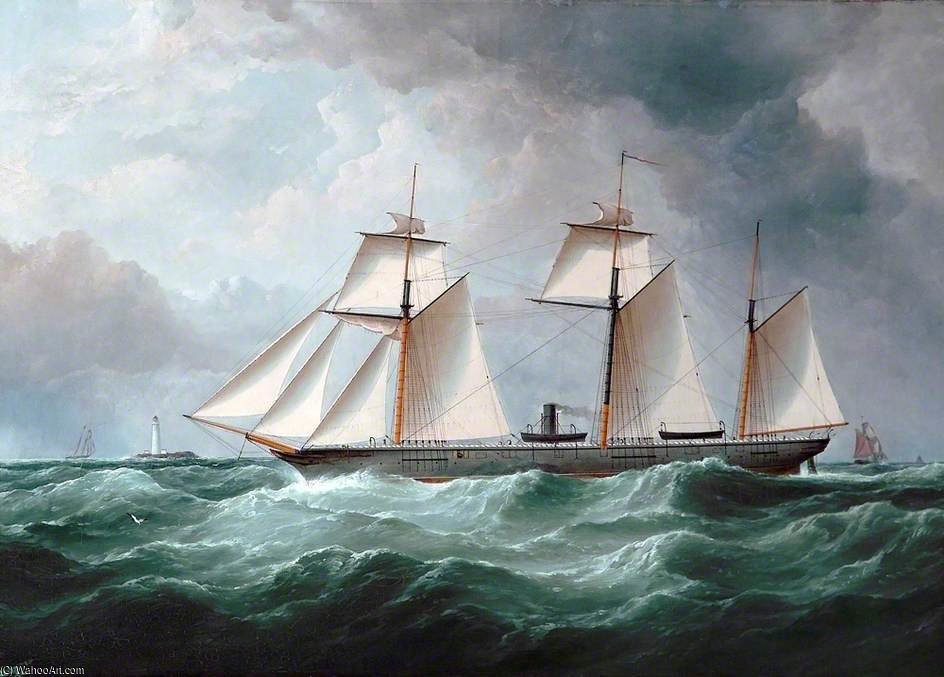 Wikioo.org - The Encyclopedia of Fine Arts - Painting, Artwork by Samuel Walters - Css 'alabama'