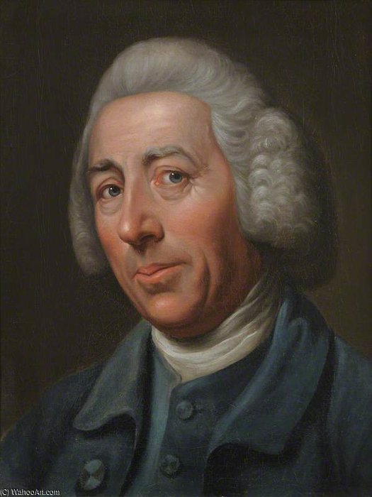 Wikioo.org - The Encyclopedia of Fine Arts - Painting, Artwork by Nathaniel Dance-Holland - Lancelot 'capability' Brown