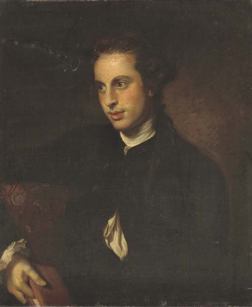 WikiOO.org - 백과 사전 - 회화, 삽화 Nathaniel Dance-Holland - Portrait Of George Hardinge