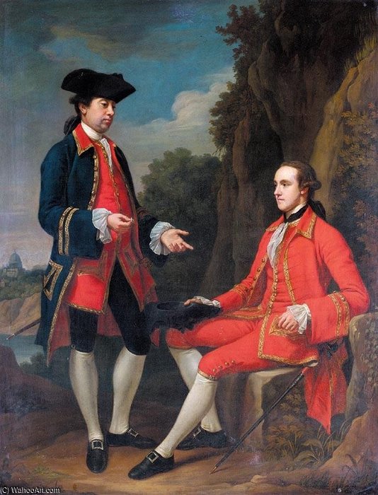 WikiOO.org - Enciklopedija dailės - Tapyba, meno kuriniai Nathaniel Dance-Holland - Portrait Of George Henry Grey
