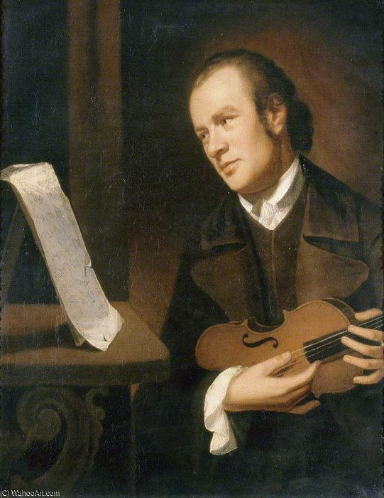 Wikioo.org - The Encyclopedia of Fine Arts - Painting, Artwork by Nathaniel Dance-Holland - The Music Lesson