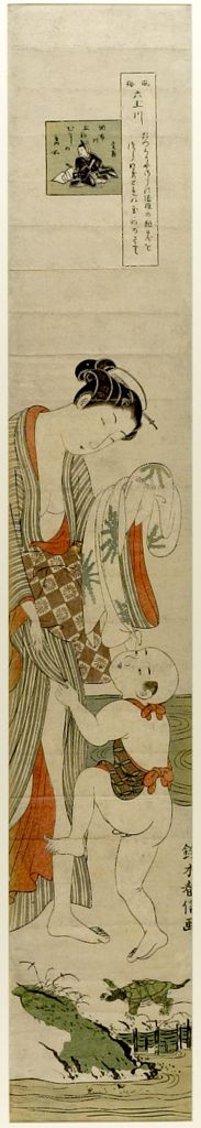 WikiOO.org - Encyclopedia of Fine Arts - Schilderen, Artwork Suzuki Harunobu - Chôfu Jewel River