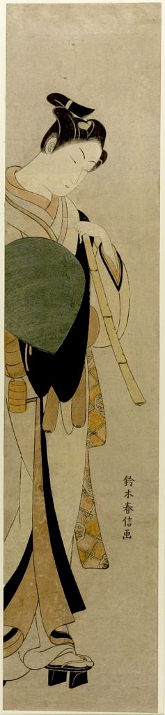 WikiOO.org - Encyclopedia of Fine Arts - Maľba, Artwork Suzuki Harunobu - Young Man