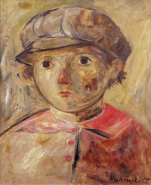 Wikioo.org - The Encyclopedia of Fine Arts - Painting, Artwork by Tadeusz Makowski - A Little Boy