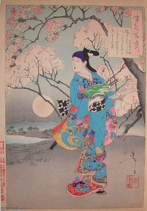 WikiOO.org – 美術百科全書 - 繪畫，作品 Tsukioka Yoshitoshi - 水木达之助