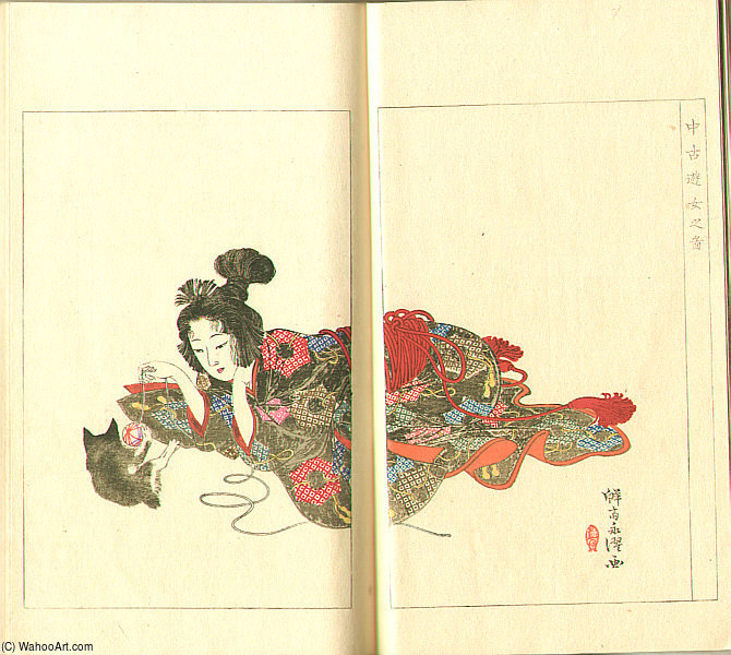 Wikioo.org - The Encyclopedia of Fine Arts - Painting, Artwork by Tsukioka Yoshitoshi - World Of Art