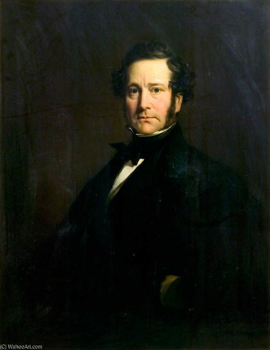 WikiOO.org - Encyclopedia of Fine Arts - Maľba, Artwork William Daniels - Sir Joshua Walmsley