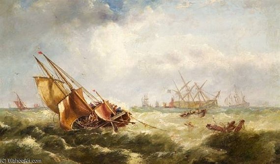 WikiOO.org - אנציקלופדיה לאמנויות יפות - ציור, יצירות אמנות John Callow - The Morning After The Gale
