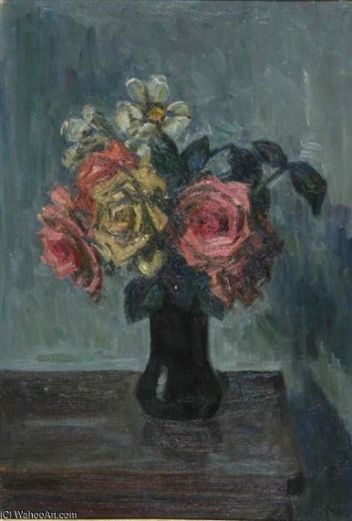 WikiOO.org - Encyclopedia of Fine Arts - Maľba, Artwork Louis Ritman - Flowers